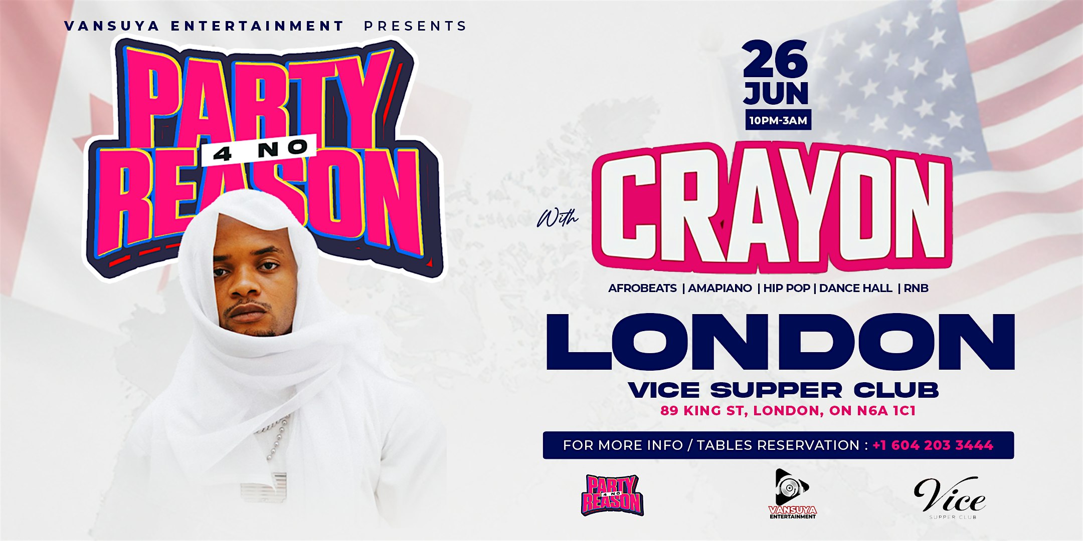 AFROBEATS PARTY w/SuperStar CRAYON -, Dancehall, Party-LONDON