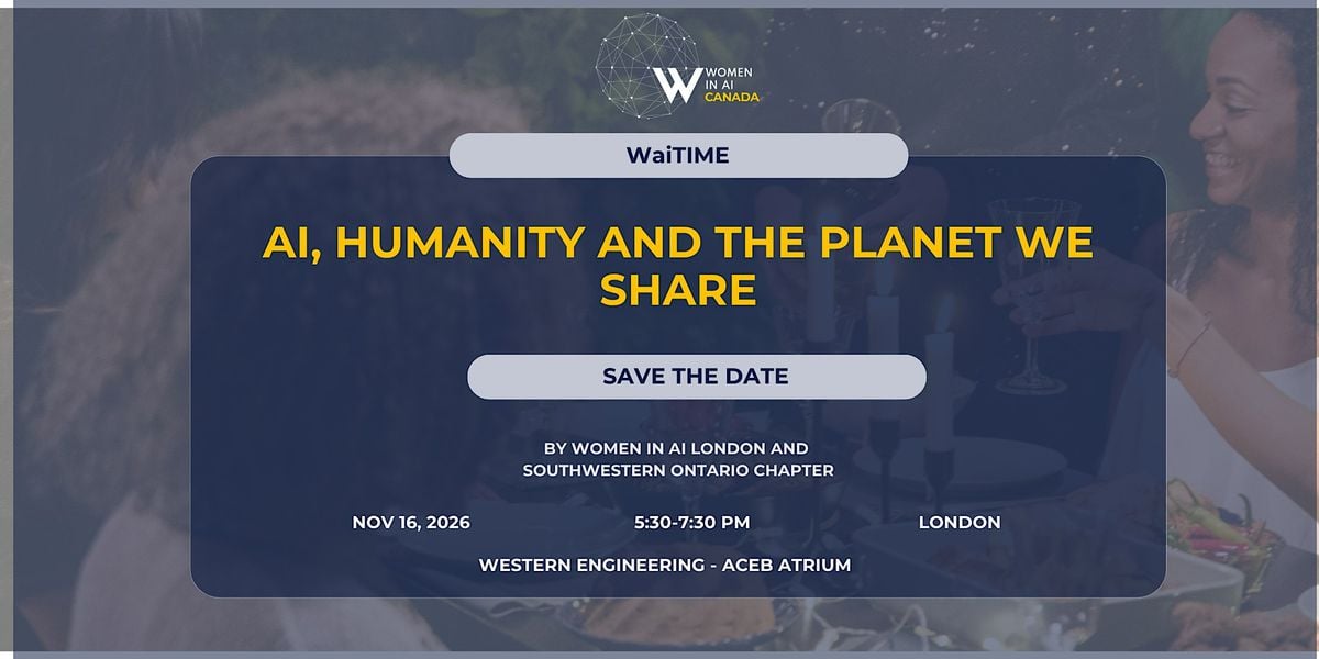 AI, Humanity and the Planet We Share