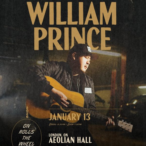 An Acoustic Evening With William Prince: On Rolls The Wheel Tour