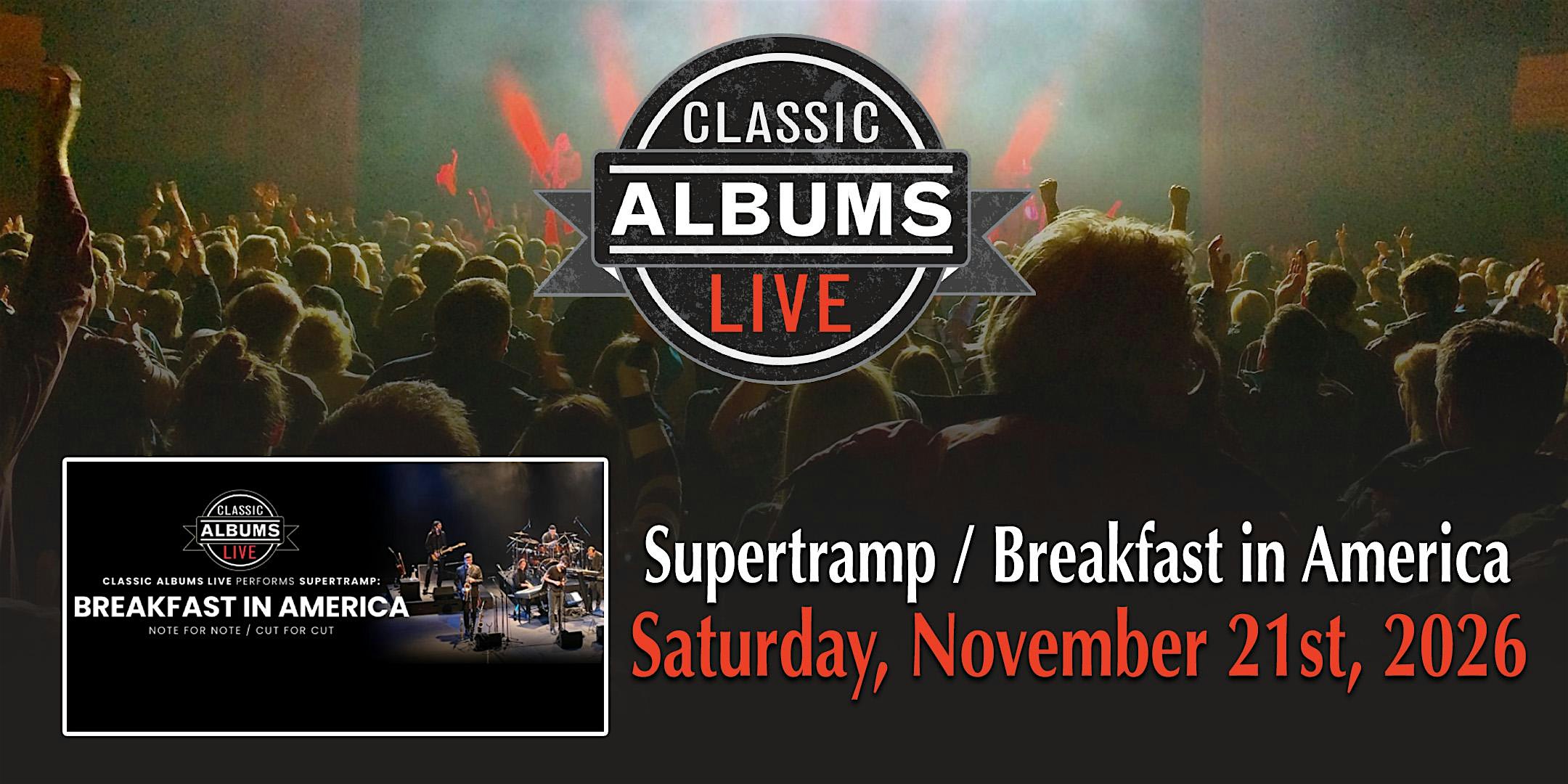 Classic Albums Live: Supertramp - Breakfast in America