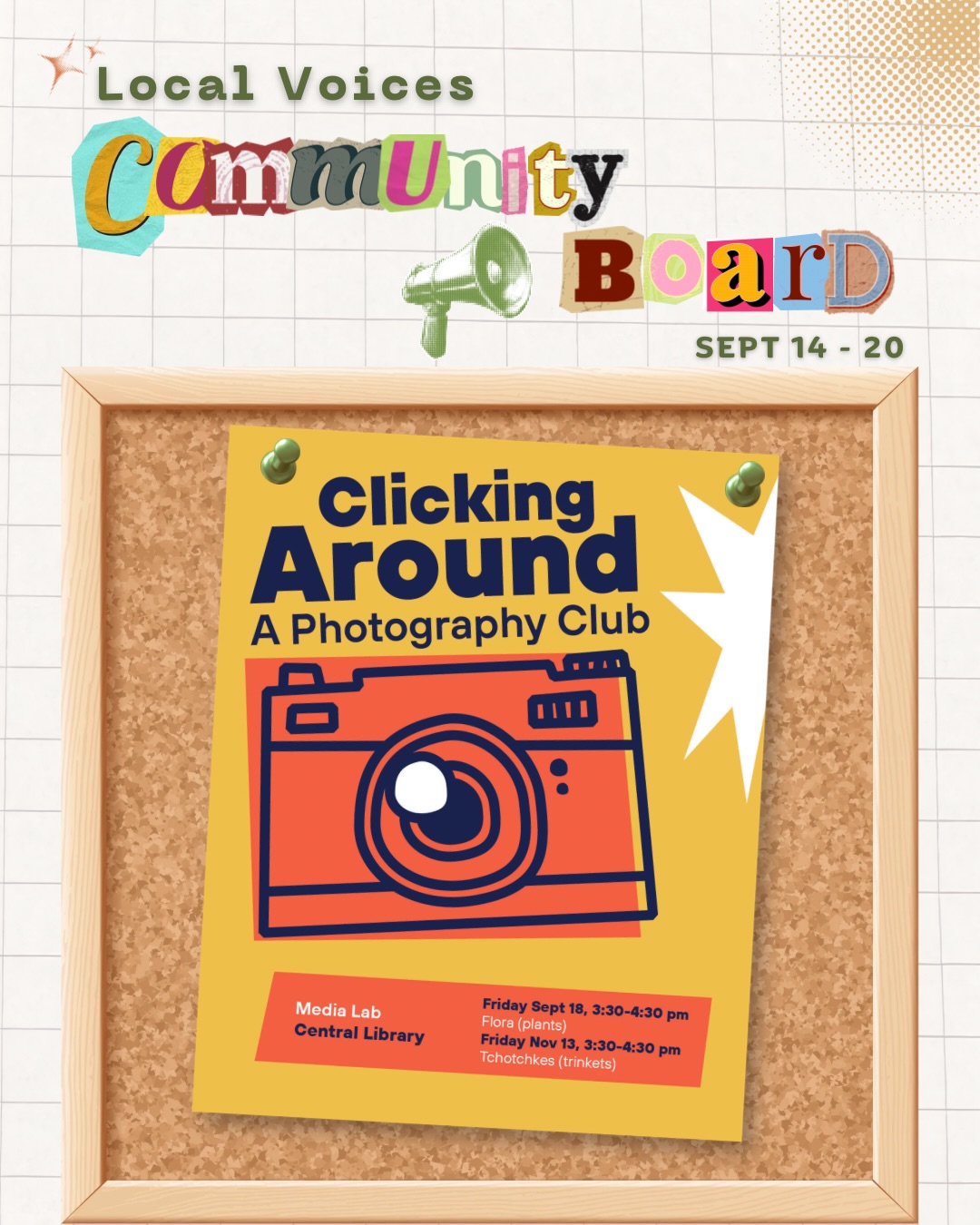 Clicking Around: A Photography Club - Tchotchkes