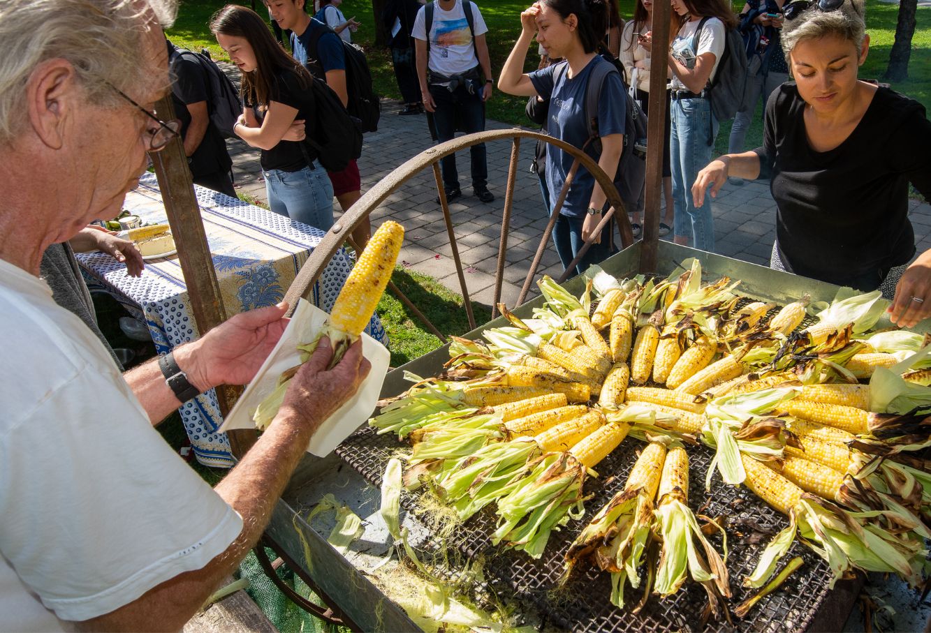 Community Corn Roast with Ron Benner