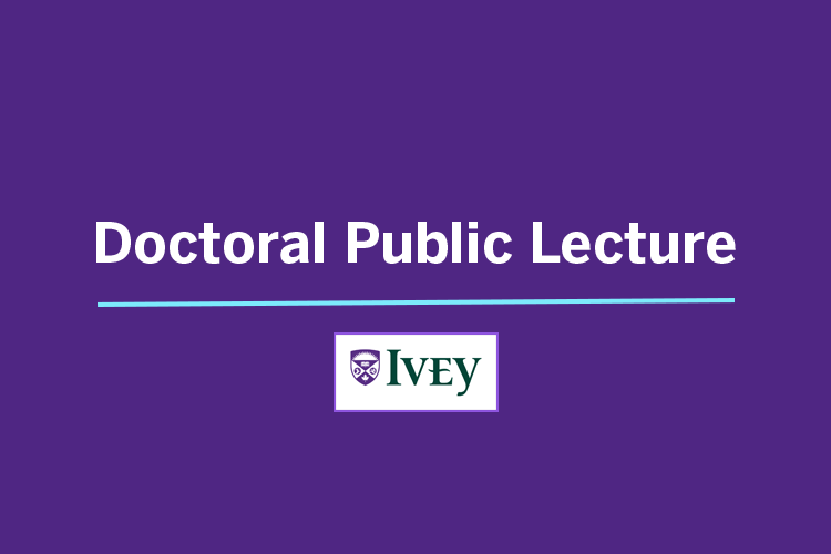 Doctoral Public Lecture | Ainsley Gonder