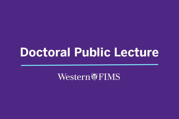 Doctoral Public Lecture | Andre Wolmer de Melo