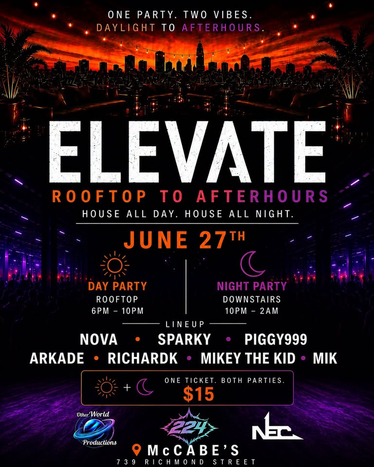ELEVATE - Rooftop to Afters