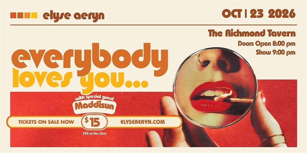 Elyse Aeryn at The Richmond Tavern (with special guest Maddisun)