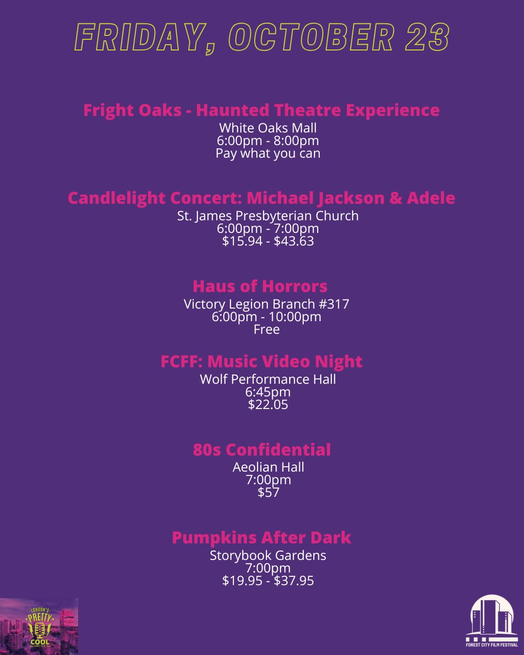 FCFF: Music Video Night
