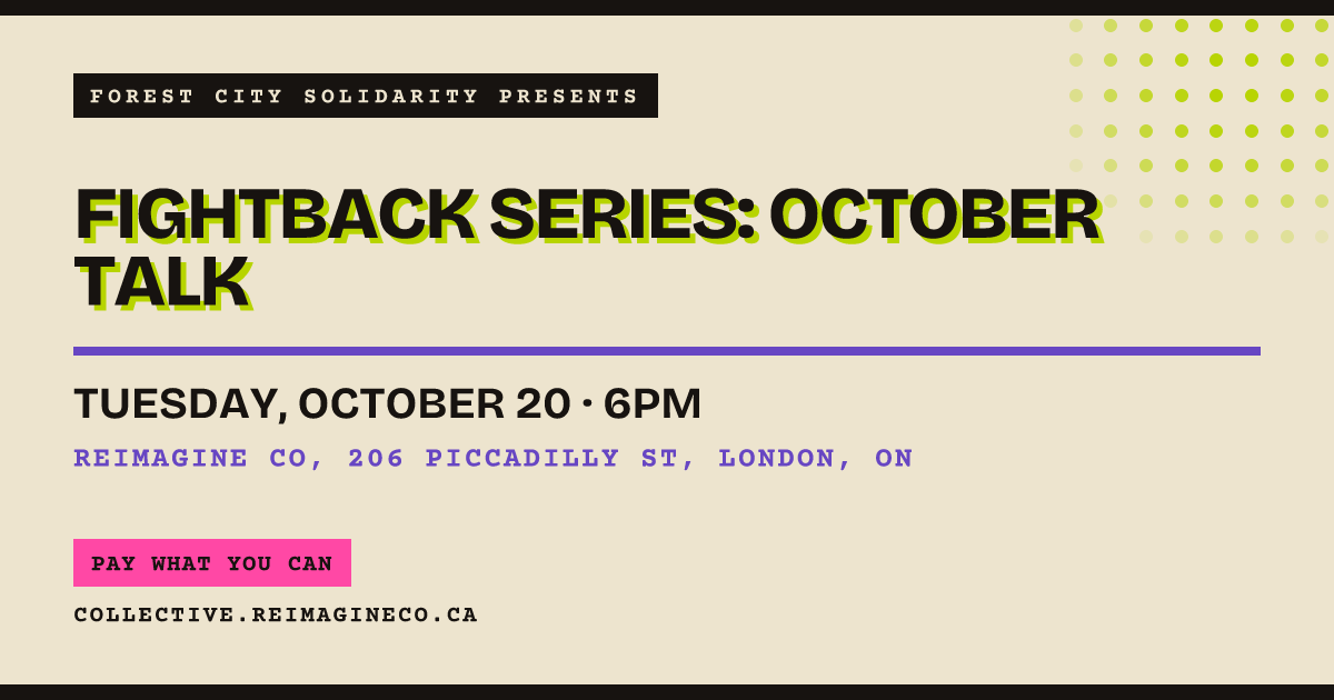 Fightback Series: October Talk