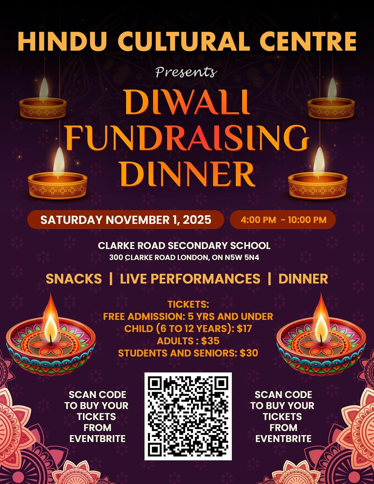 HCC Diwali Fundraising 2026