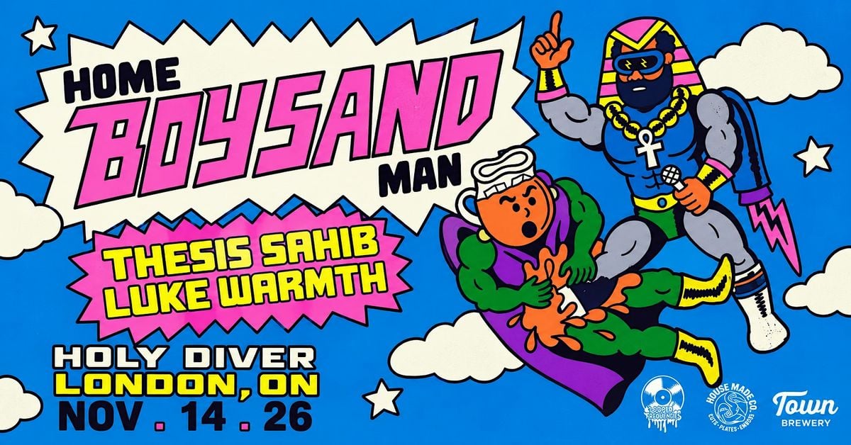 Homeboy Sandman w/ Thesis Sahib + Luke Warmth - LONDON