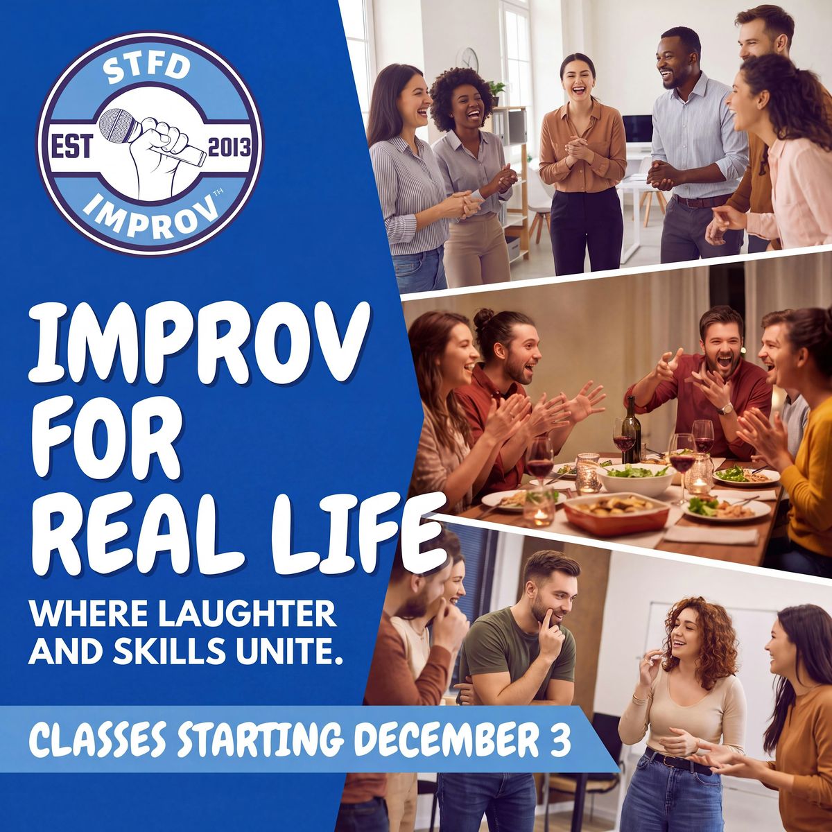 Improv For Real Life - 6-Week Foundations Course