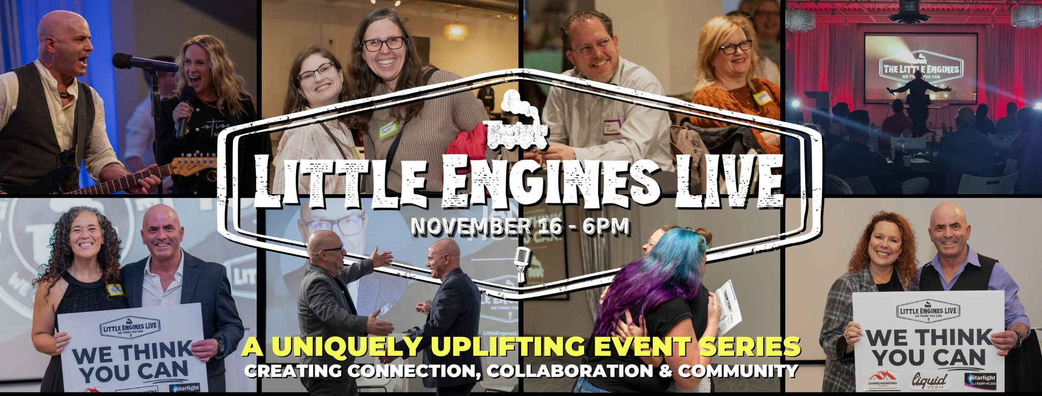 Little Engines LIVE - A uniquely uplifting event series