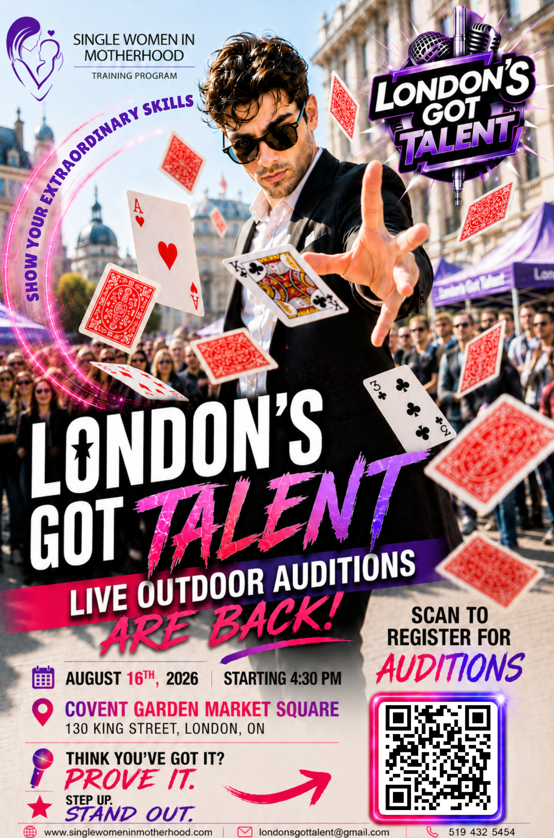 LONDON’S GOT TALENT: LIVE OUTDOOR AUDITIONS