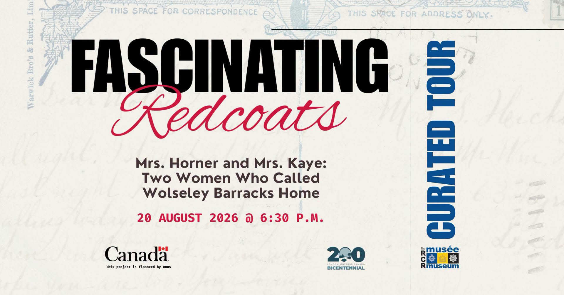 Mrs. Horner and Mrs. Kaye: Two Women Who Called Wolseley Barracks Home