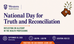 National Day for Truth and Reconciliation: Reflecting on Allyship in the Health Professions