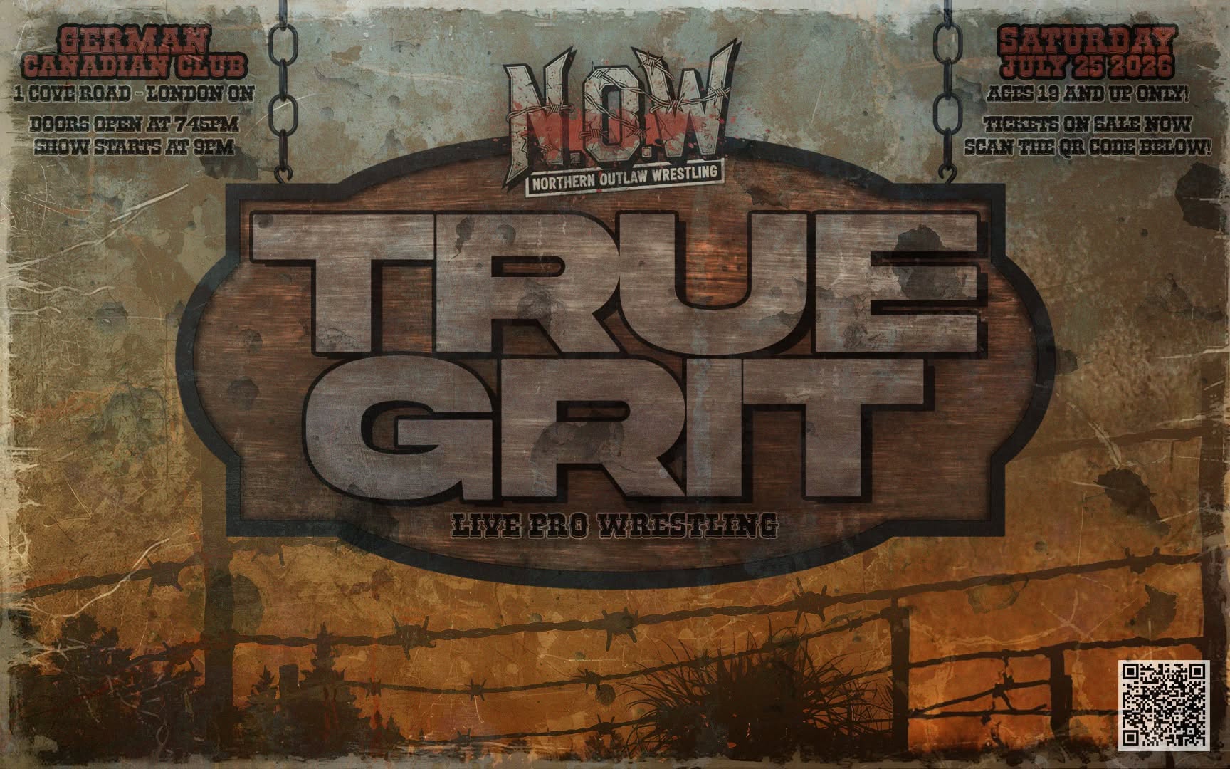 Northern Outlaw Wrestling presents: True Grit!