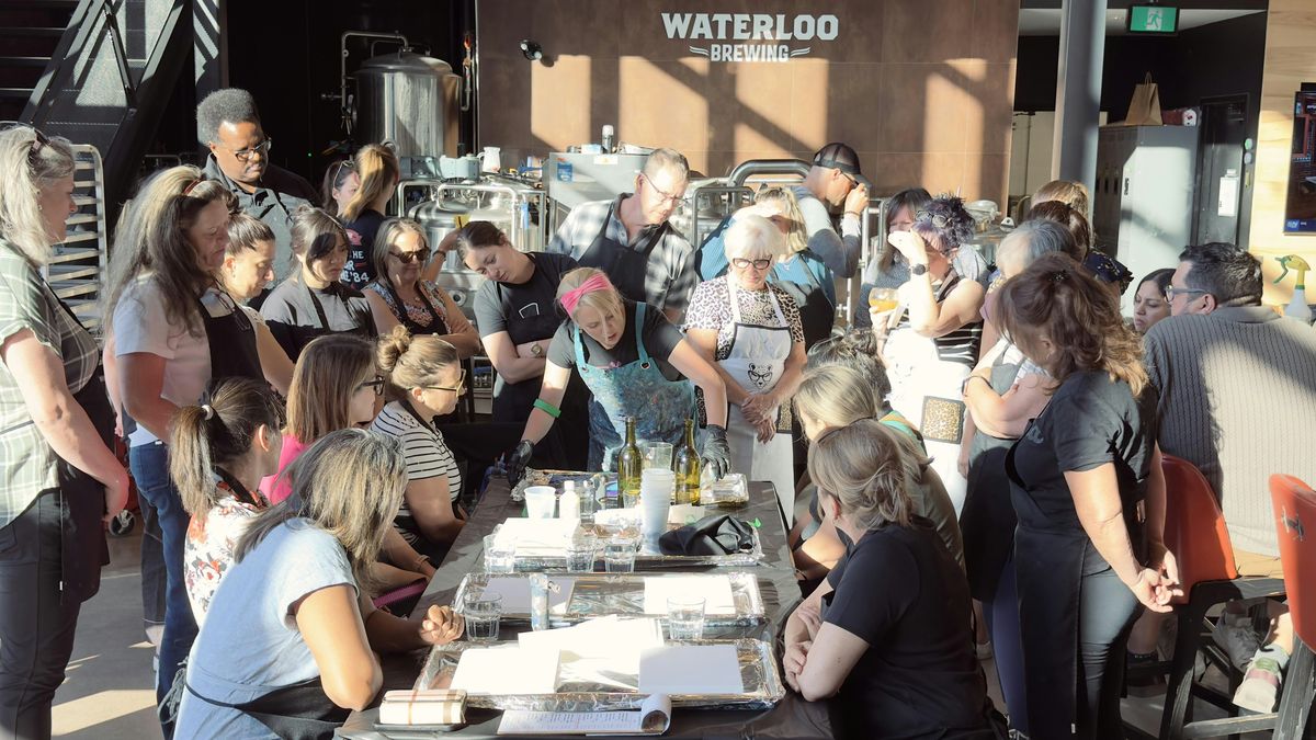 Paint & Sip: Acrylic Pour Painting Workshop in London, ON