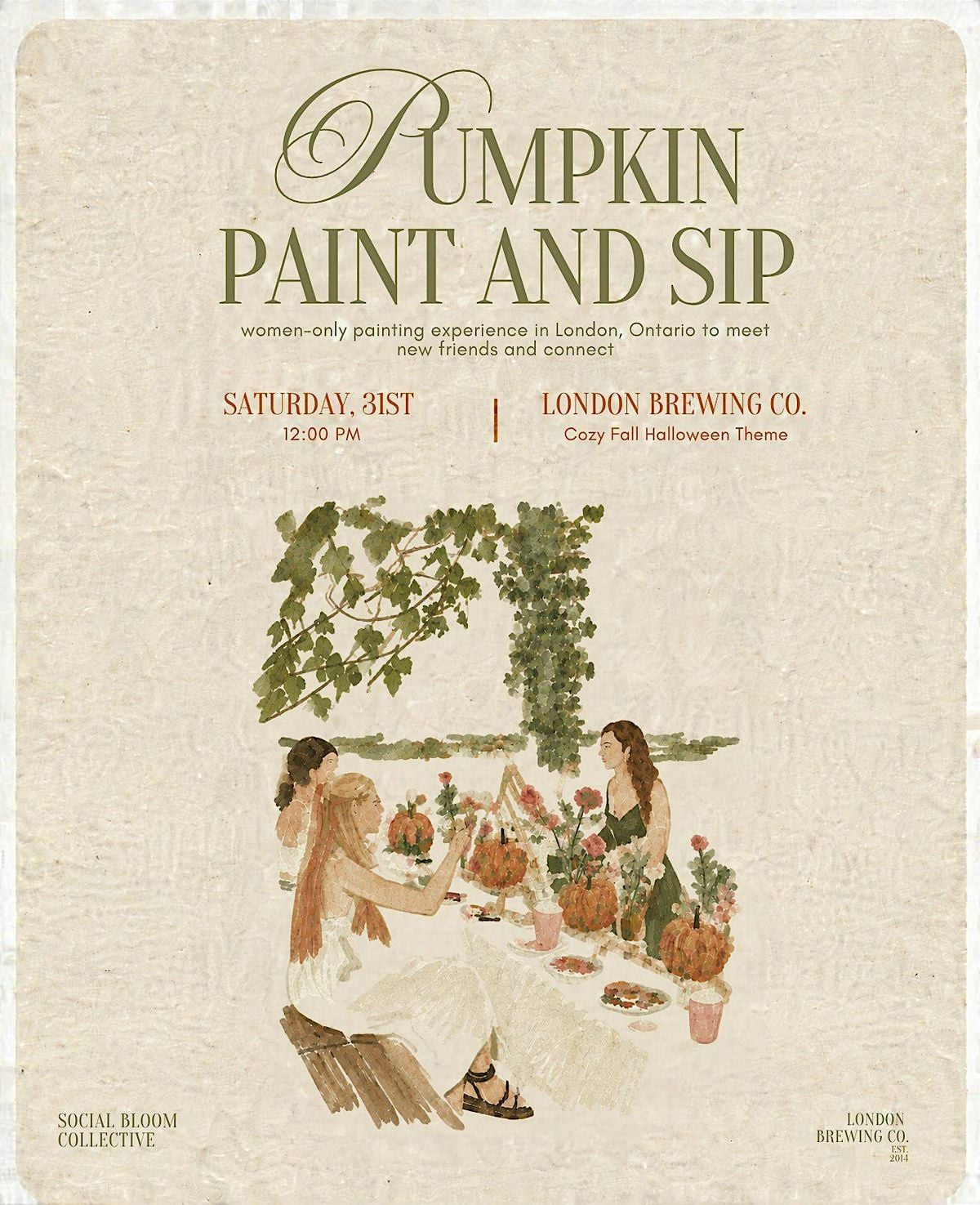 Pumpkin Paint & Sip