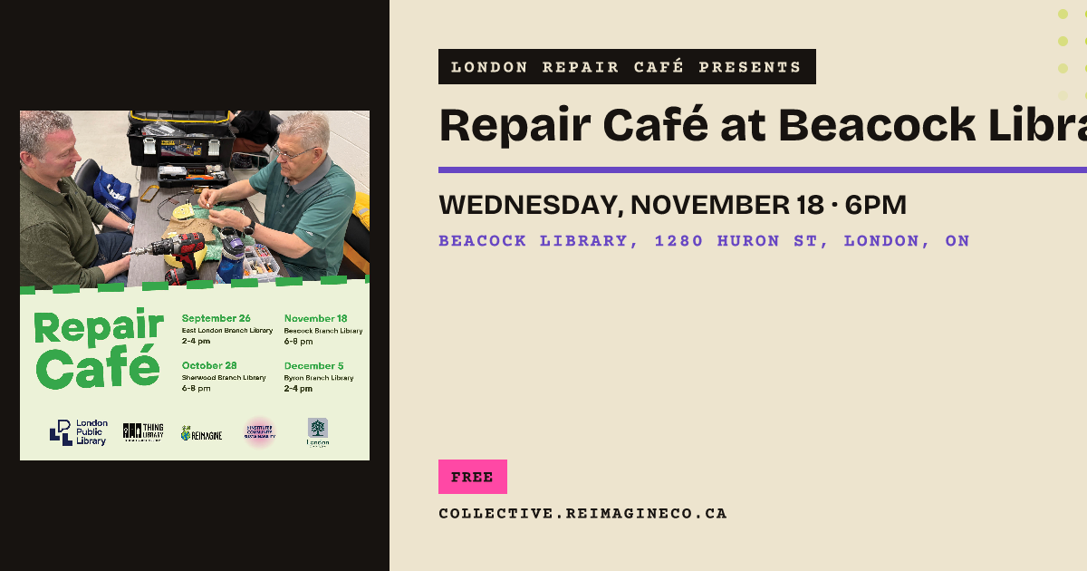 Repair Café at Beacock Library