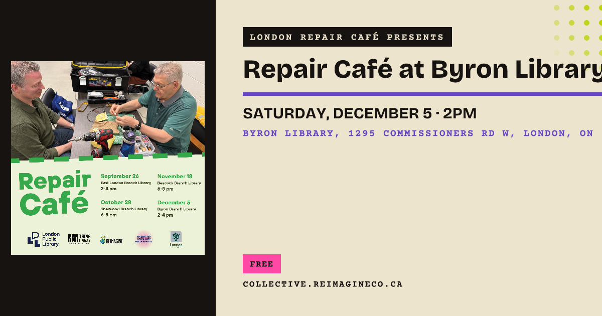 Repair Café at Byron Library