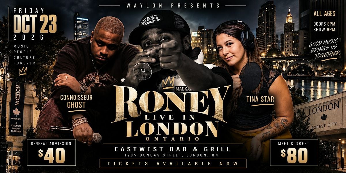 RONEY LIVE IN LONDON | WAYLON PRESENTS