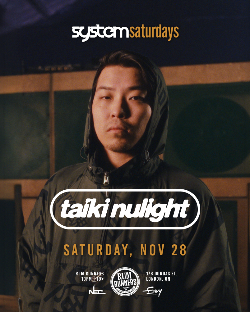 TAIKI NULIGHT at System Saturdays