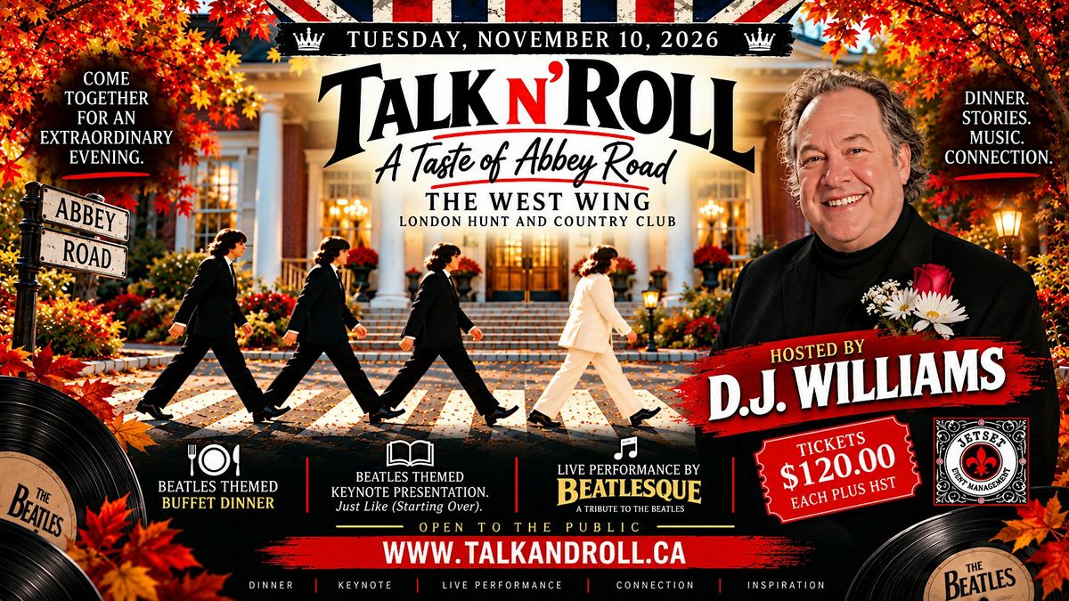Talk N' Roll: A Taste of Abbey Road