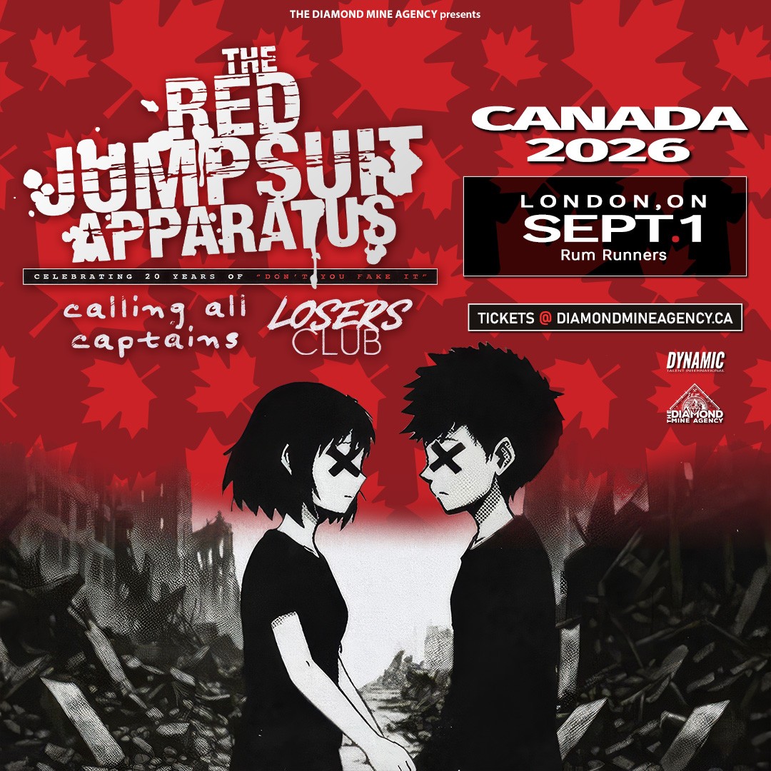 THE RED JUMPSUIT APPARATUS Don t You Fake It 20th Anniversary Tour