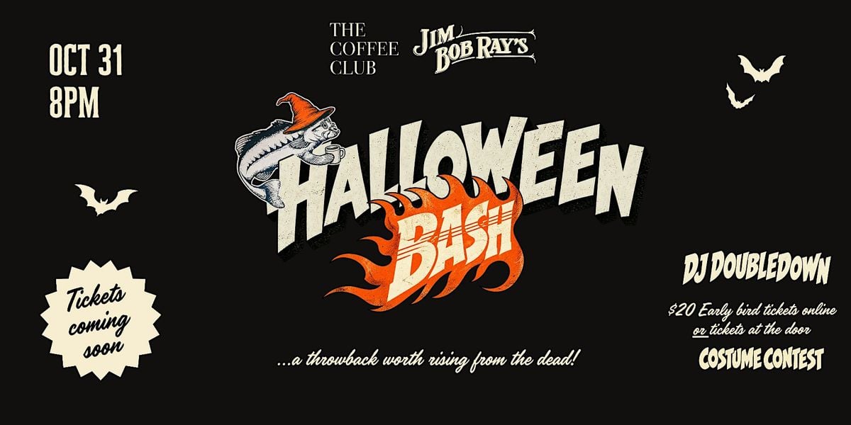 Toboggan Presents: The JBR x Coffee Club Halloween Throwback